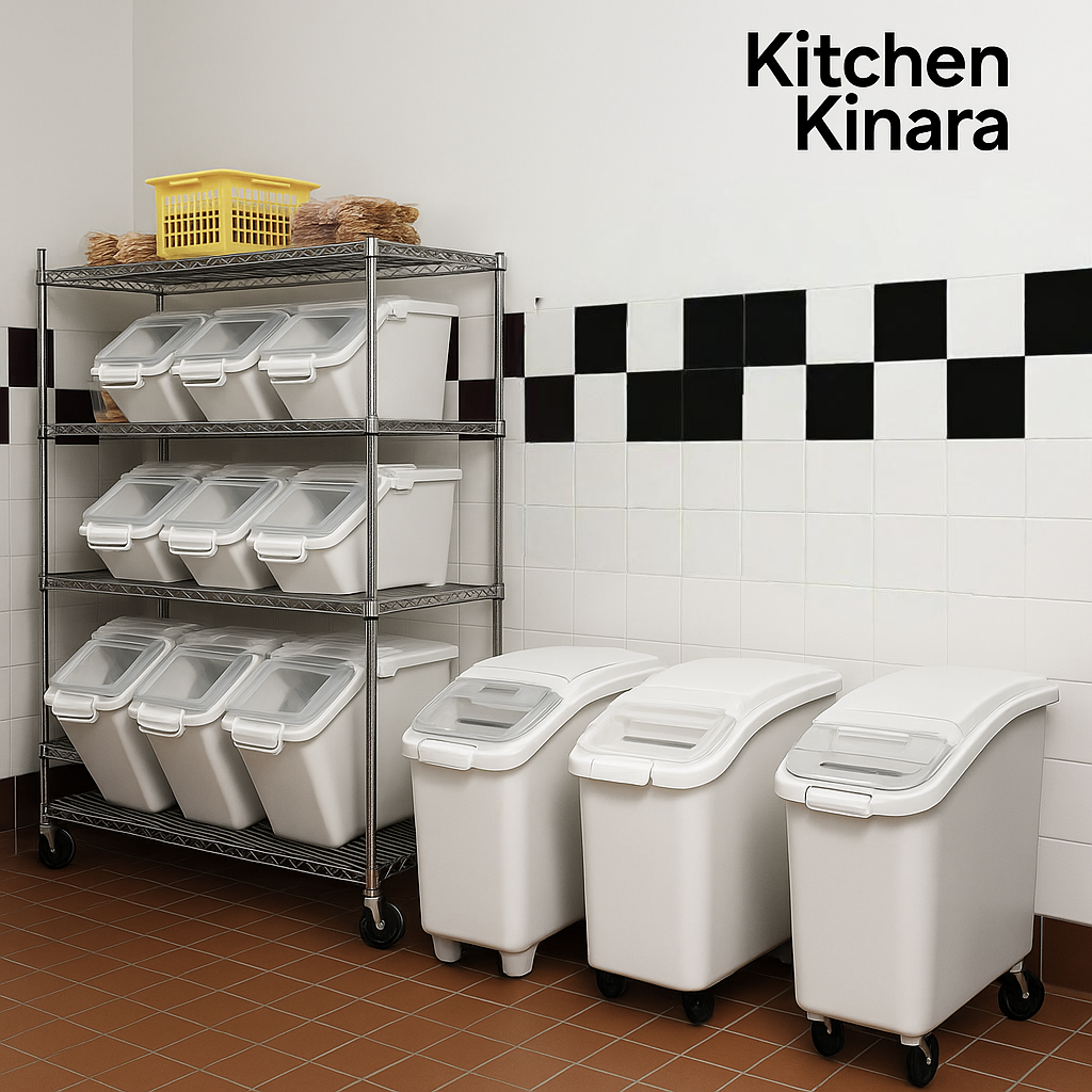 Premium Food Ingredient Storage Bins-102 LTR
