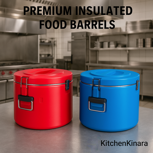 Premium Insulated Food Barrel – Stainless Steel Thermal Container 30 Ltr