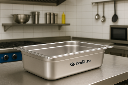 Premium Stainless Steel GN Pans 1/1- 150 MM