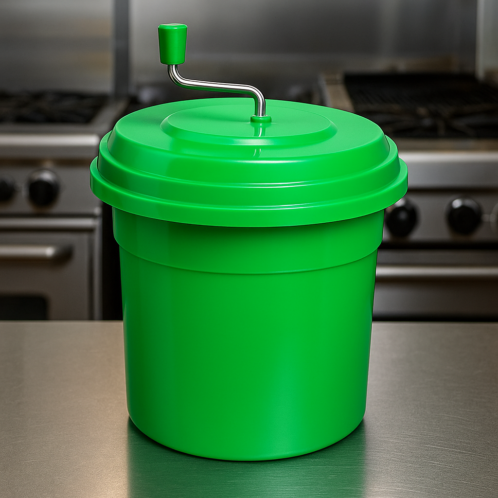 Manual Salad Spinner – Heavy Duty Vegetable Dryer 25 Ltr
