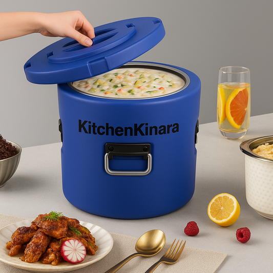 Premium Insulated Food Barrel – Stainless Steel Thermal Container 40 Ltr